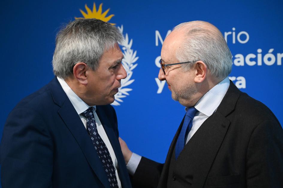Pablo da Silveira y Carlos Muñoz.