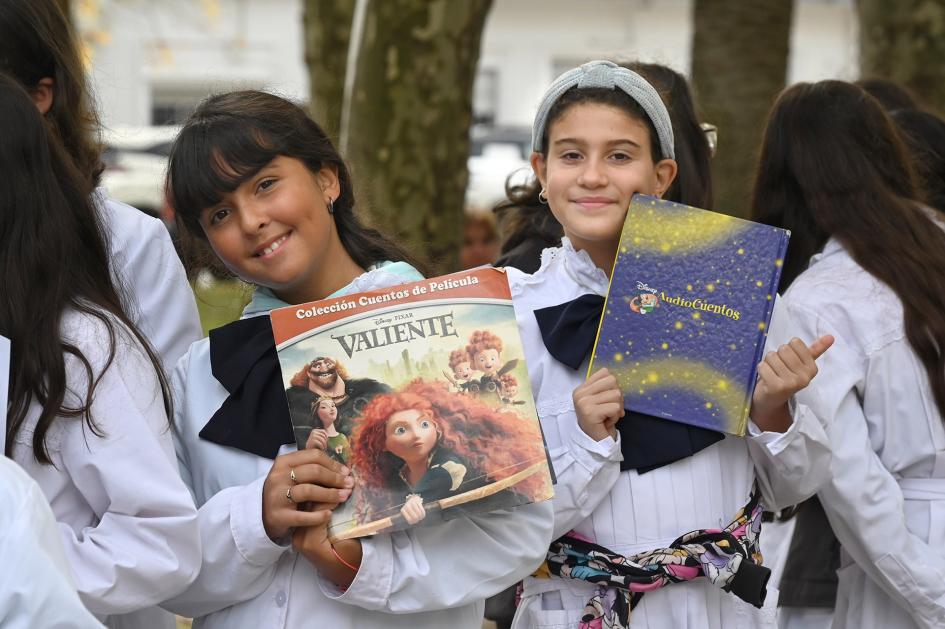 Niñas posando para una foto
