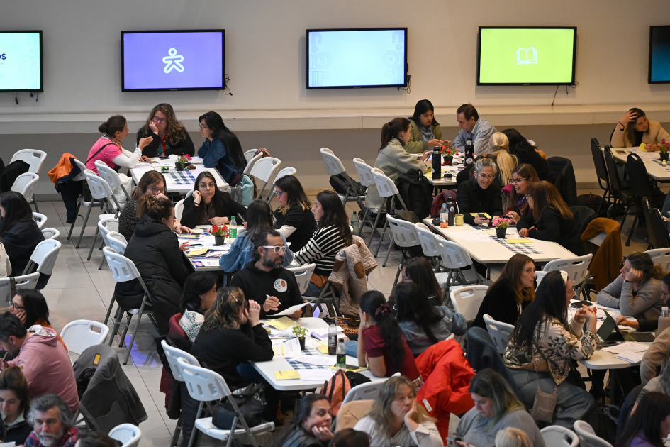 Personas participando del taller