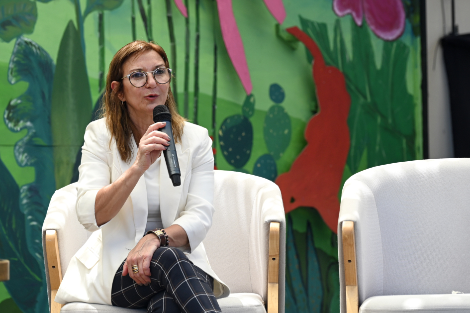 Directora del INR Ana Juanche