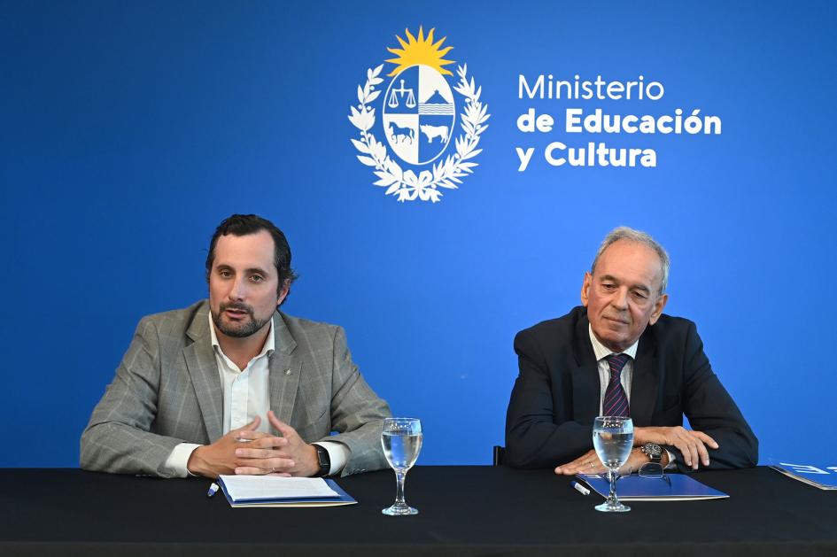 Director Gonzalo Baroni y director Alejandro Bordagorri