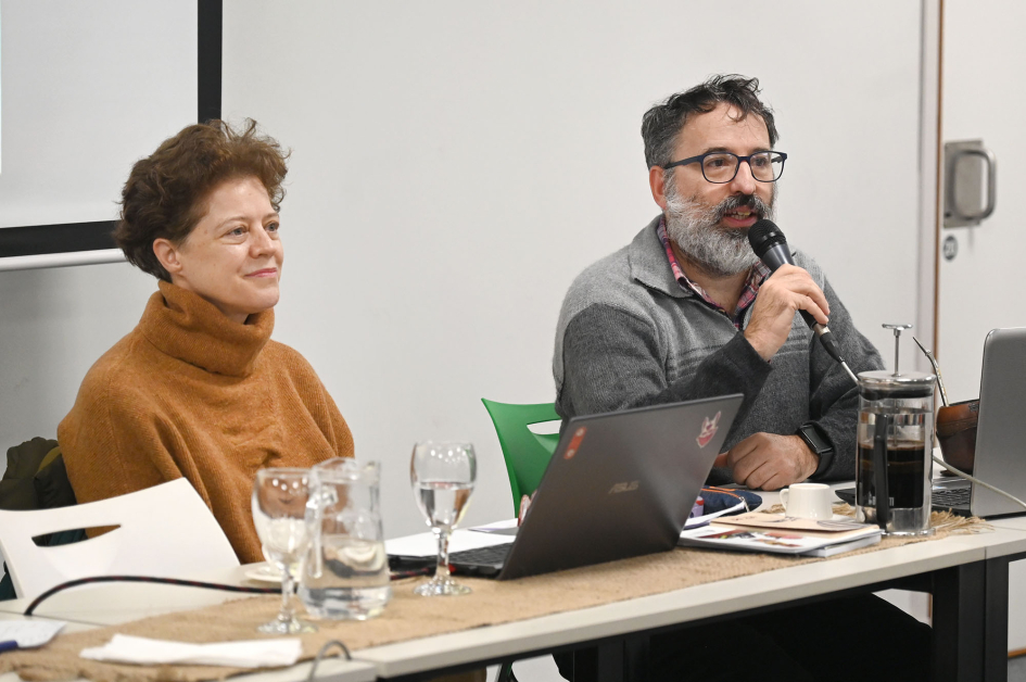 María Emilia López y Javier Alliaume