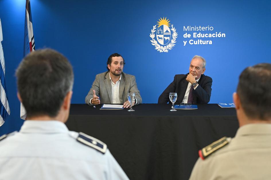 Director Gonzalo Baroni y director Alejandro Bordagorri