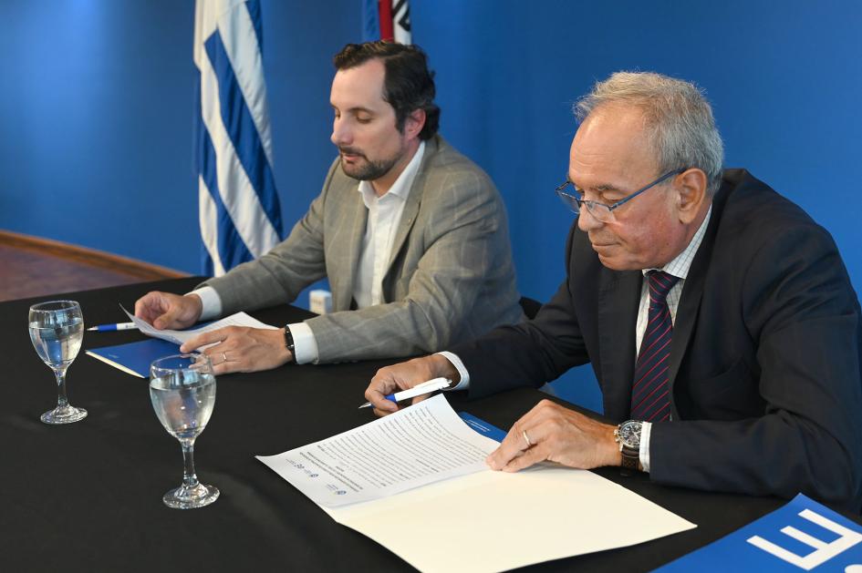 Director Gonzalo Baroni y director Alejandro Bordagorri