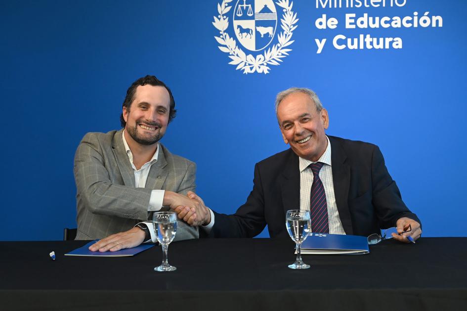 Director Gonzalo Baroni y director Alejandro Bordagorri