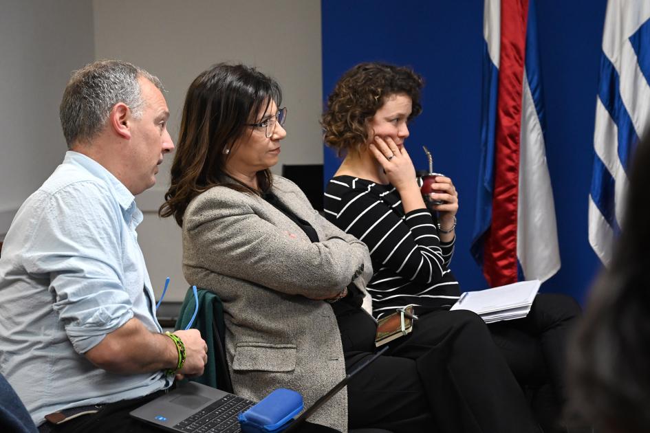 Director nacional de Educación, Gabriel Quirici y diputada Blanca Rodríguez