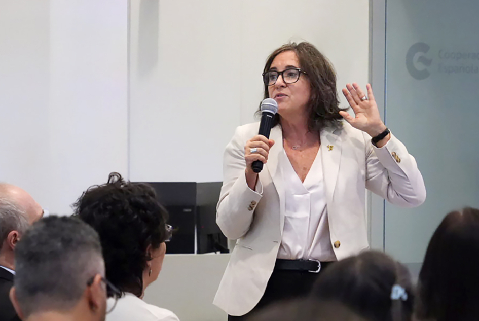 Francisca Díaz, representante de la Oficina Regional de la UNESCO en Santiago