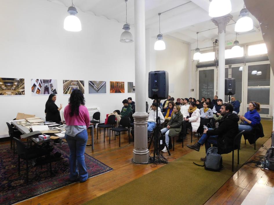 Estudiantes de la Facultad de Humanidades y Ciencias de la Educación.