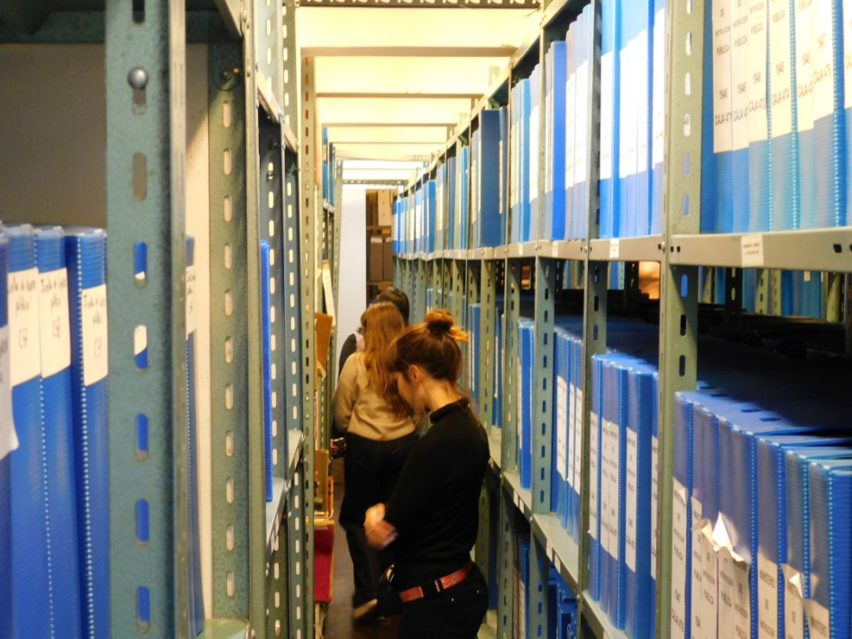 Depósitos documentales del Archivo General de la Nación 
