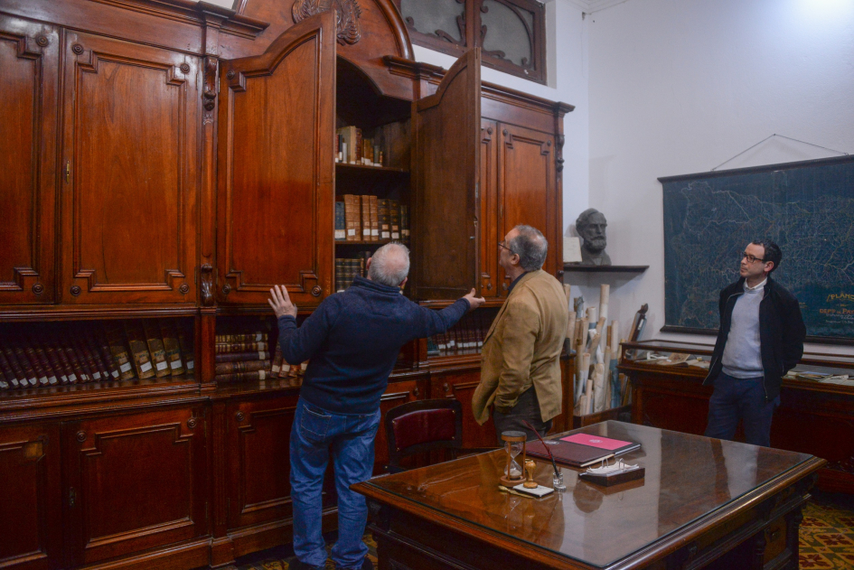 Ministro Mahía recorrió espacios culturales y educativos