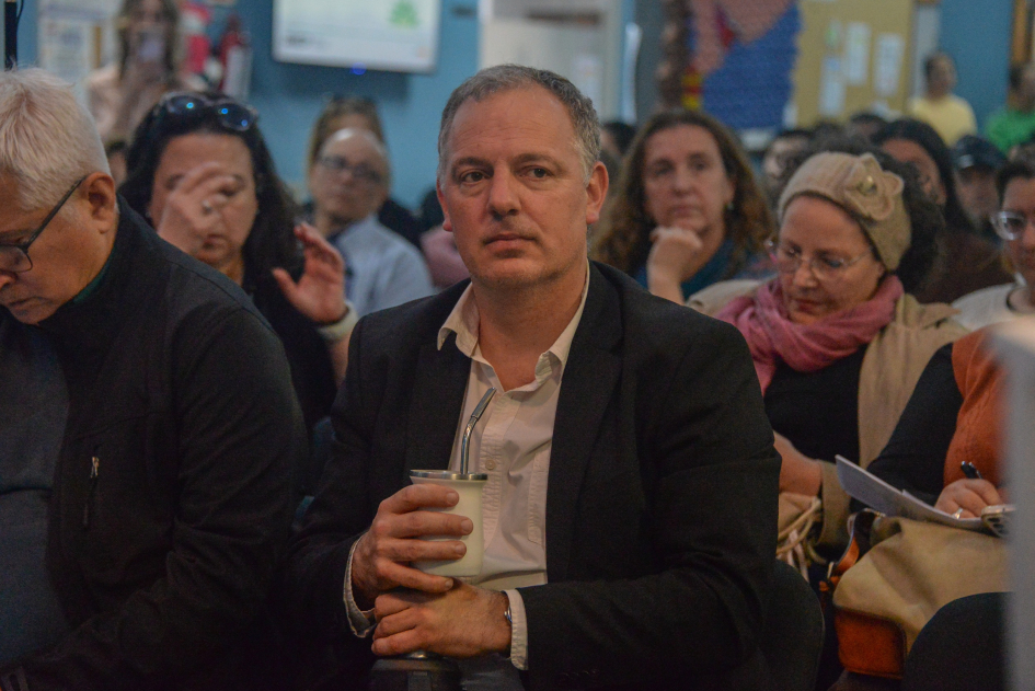 Director nacional de Educación, Gabriel Quirici, presente en la instancia de dialogo 