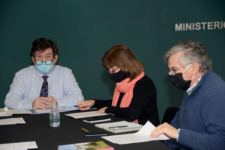 William Rey, Ana Ribeiro y Andrés Mazzini