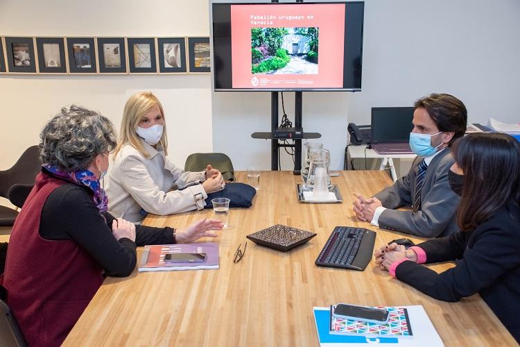 Visita de la vicepresidenta Beatriz Argimón