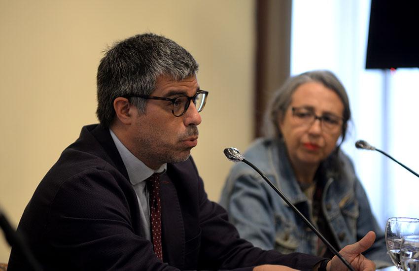 Director de la Biblioteca Nacional, Valentín Trujillo y Silvia Guerra Director de la Biblioteca Nacional, Valentín Trujillo y Silvia Guerra