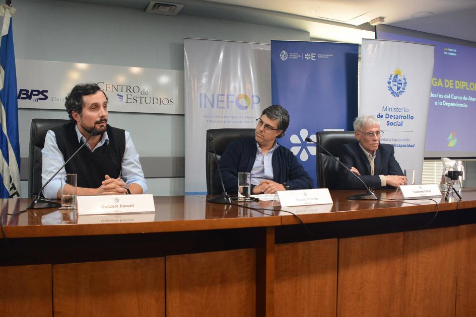 Gonzalo Baroni en su interlocución