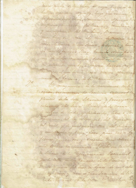 Documento manuscrito