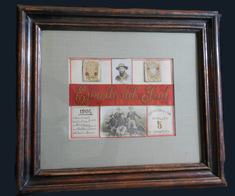 Divisa Colorada. Ejército del Sud, año 1904 Divisa Colorada. Ejército del Sud, año 1904