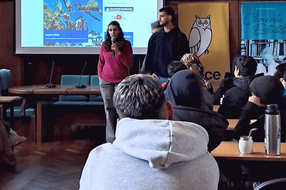 Estudiantes UTU Malvín Norte en IBCE