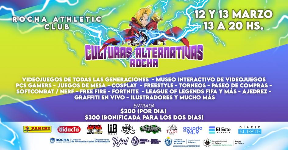 Feria de Culturas Alternativas en Rocha