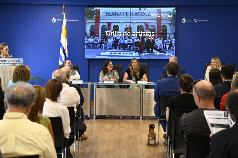 Lanzamiento del Festival de Tango Carlos Gardel