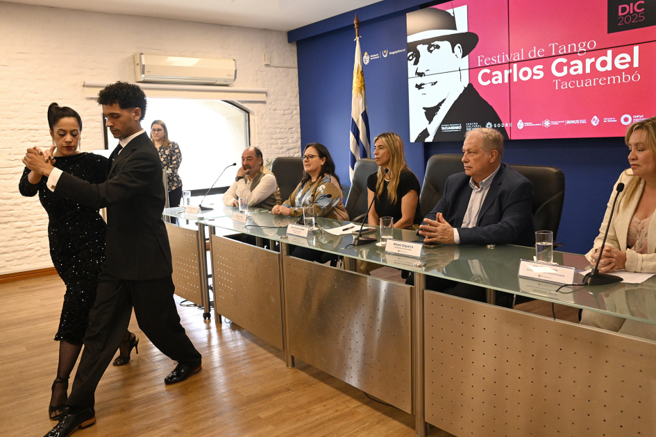Lanzamiento del Festival de Tango Carlos Gardel