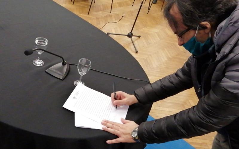 Firma de la donación Firma de la donación