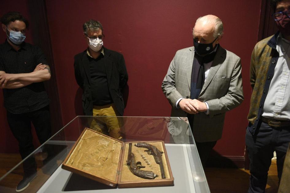 Autoridades en Museo Histórico Nacional