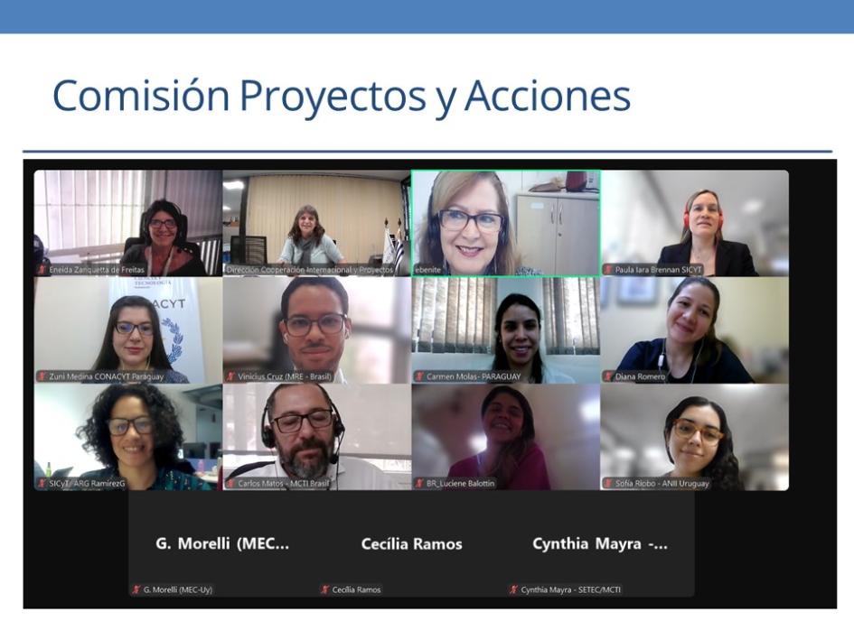 Comisión Proyectos y Acciones LXX RECYT