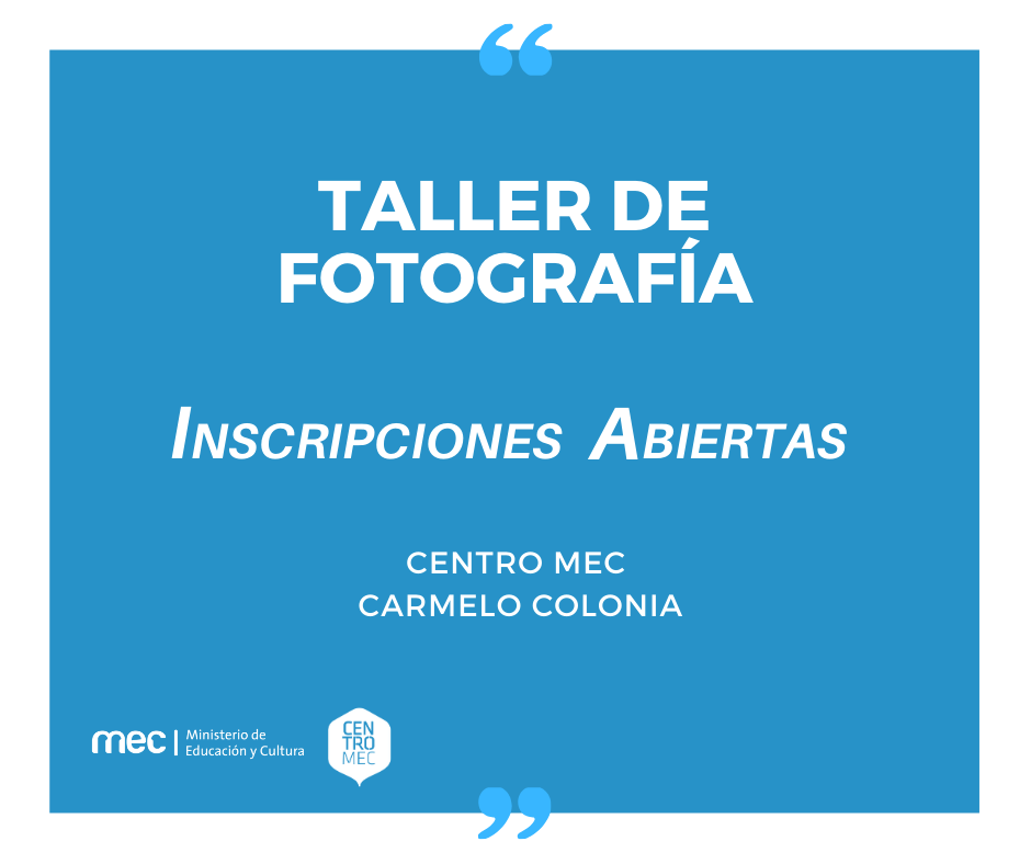 Taller de fotografía Taller de fotografía