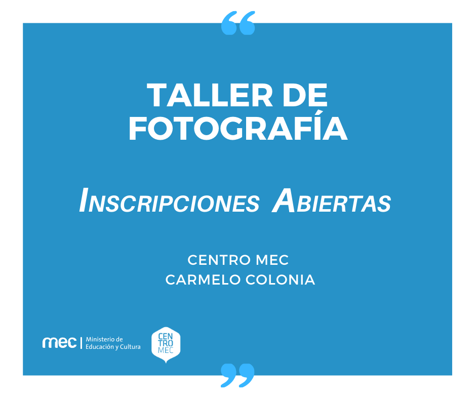 Taller de fotografía