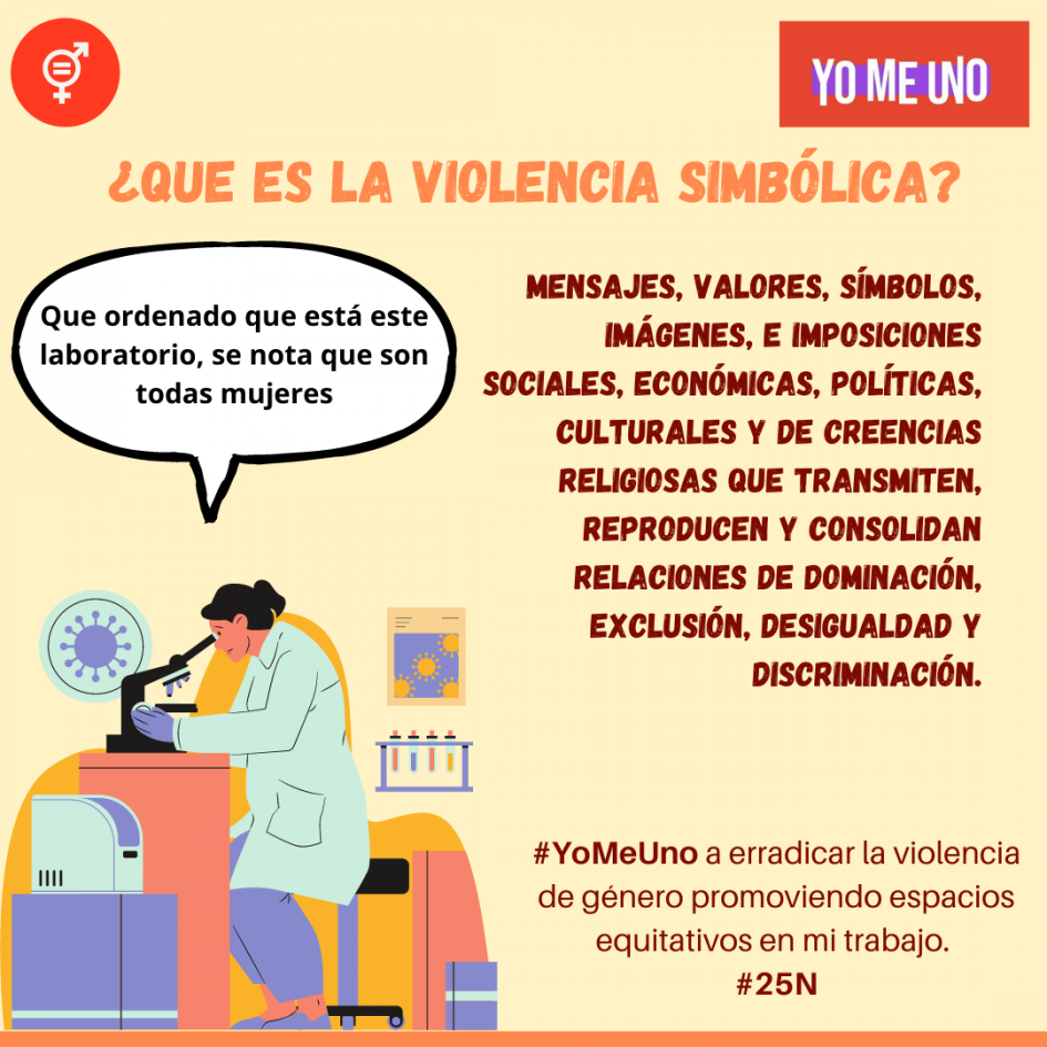 Imagen con mensajes sobre la violencia contra las mujeres