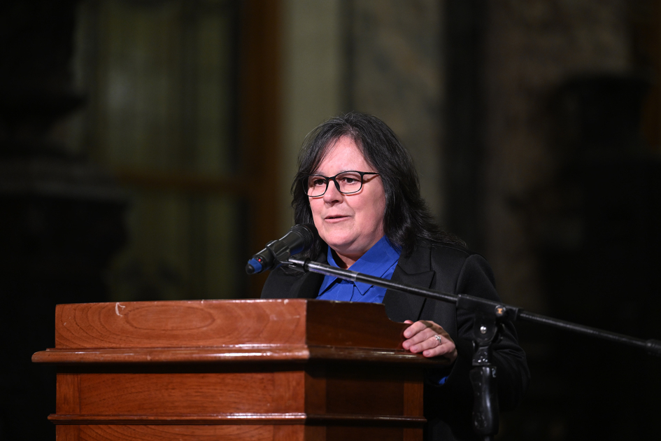 Subsecretaria, Gabriela Verde Discurso Palacio Legislativo