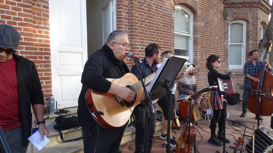 Homenaje a Darnauchans en Usina Cultural Peñarol