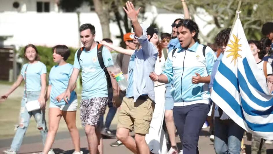 En Usina Parque del Plata se grabó homenaje a la celeste En Usina Parque del Plata se grabó homenaje a la celeste
