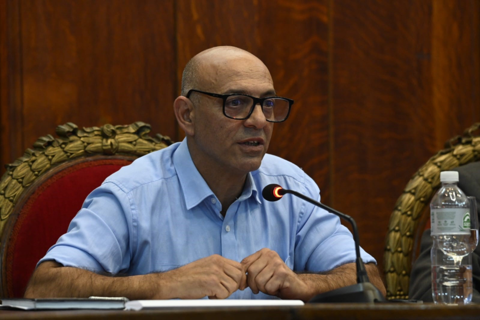 Marcelo Abdala exponiendo