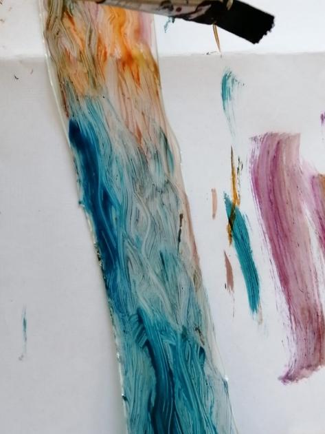 Producción del taller audiovisual Retazo de plástico pintado