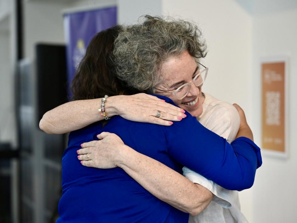 Patricia Papasso, nueva coordinadora del Inmus, junto a Wainstein, directora nacional de Cultura.