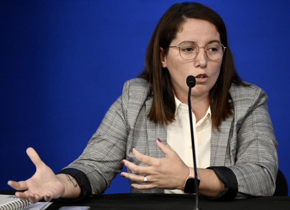 Informe de resultados del modelo de diagnóstico del analfabetismo en población privada de libertad Autoridades en conferencia.