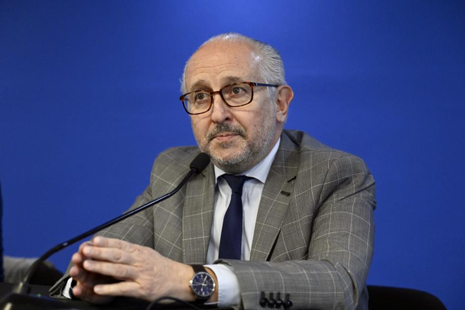 El ministro Pablo da Silveira durante la presentación del Día del Patrimonio 2023. El ministro Pablo da Silveira durante la presentación del Día del Patrimonio 2023.