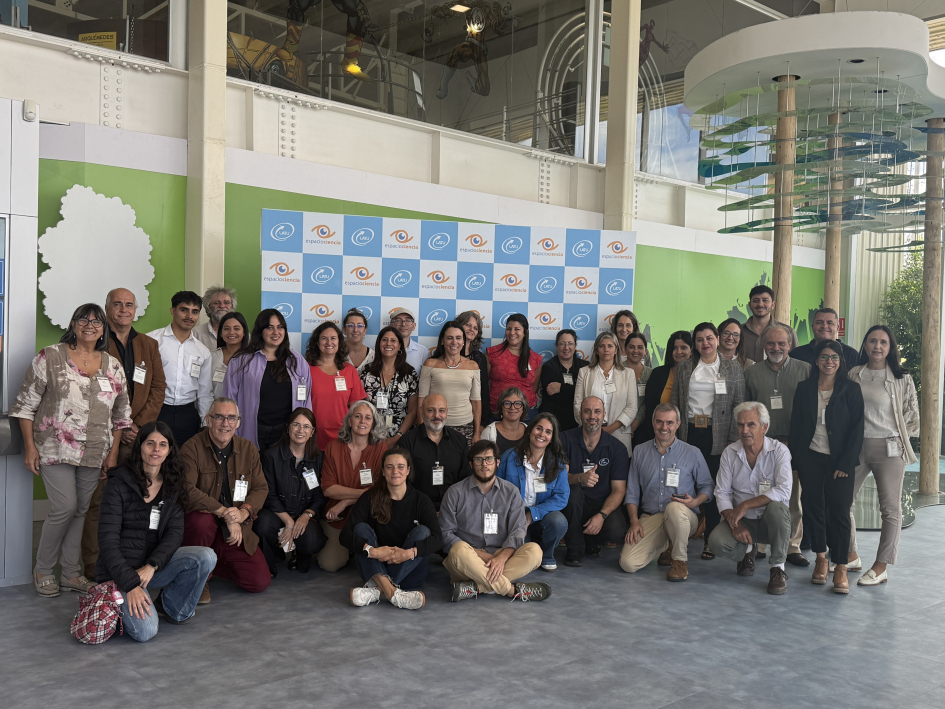 Participantes del primer encuentro de divulgadores de Espacio Ciencia del LATU