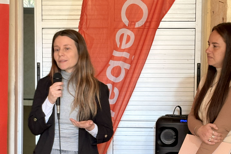 Ceibal y el MEC inauguraron un nuevo espacio Ceilab en el CECAP de Melo Representante de Ceibal, Soledad Félix