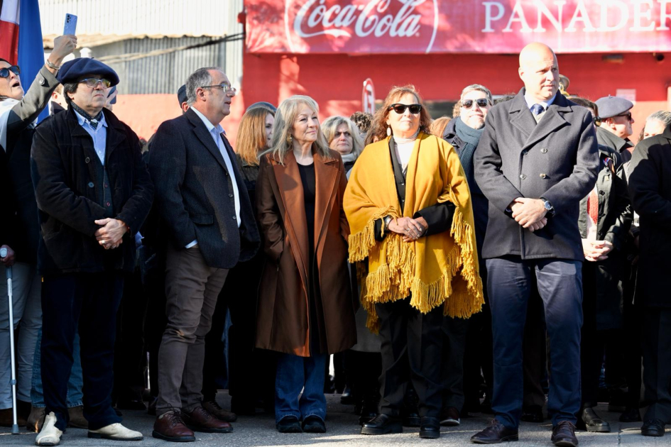 Autoridades en la conmemoración del 251º Aniversario de la Batalla de Las Piedras