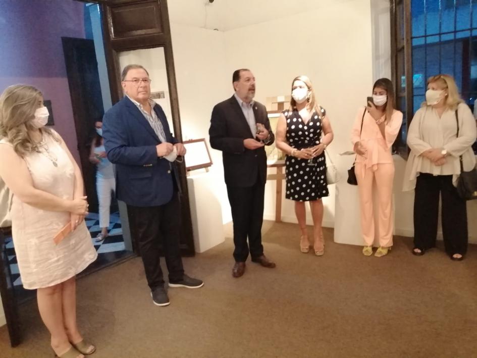 Inauguración de nuevas muestras en Casa de la Cultura de Maldonado. Inauguración de nuevas muestras en Casa de la Cultura de Maldonado.