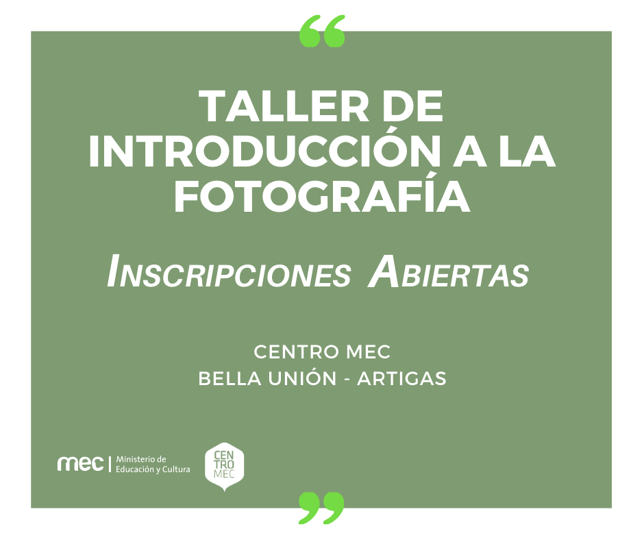 Introducción a la fotografía