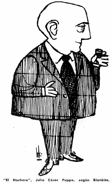 Julio Puppo caricatura