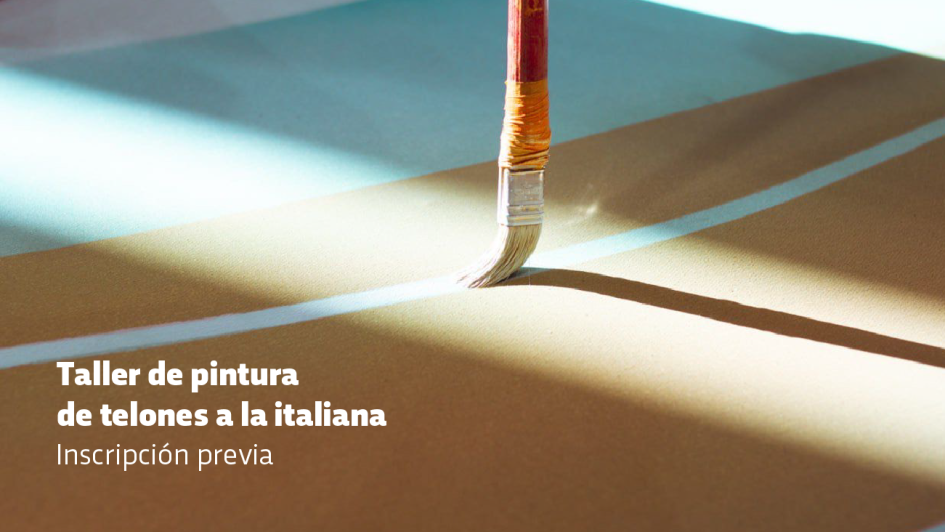 Taller de pintura de telones a la italiana Taller de pintura de telones a la italiana