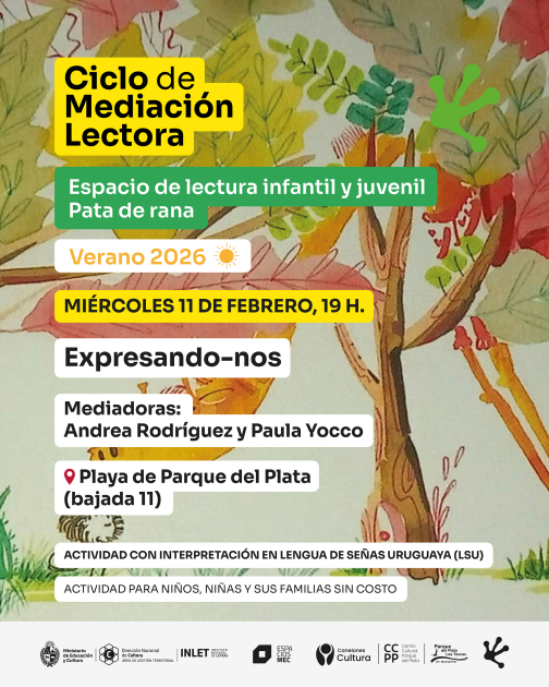 Instancias del Ciclo de Mediación Lectora 2026 Calendario del Ciclo de Mediación Lectora 2026