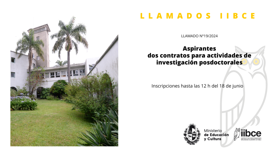 Llamado posdoc gral. Llamado posdoc gral