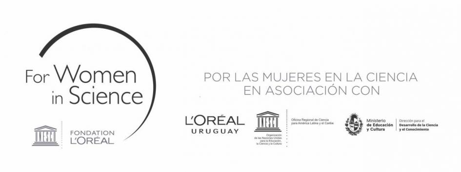 Premio L’Oréal-UNESCO Por las Mujeres en la Ciencia 2020, edición “Jóvenes Talentos” Logos Premio L'Oréal UNESCO Dirección de Ciencia MEC