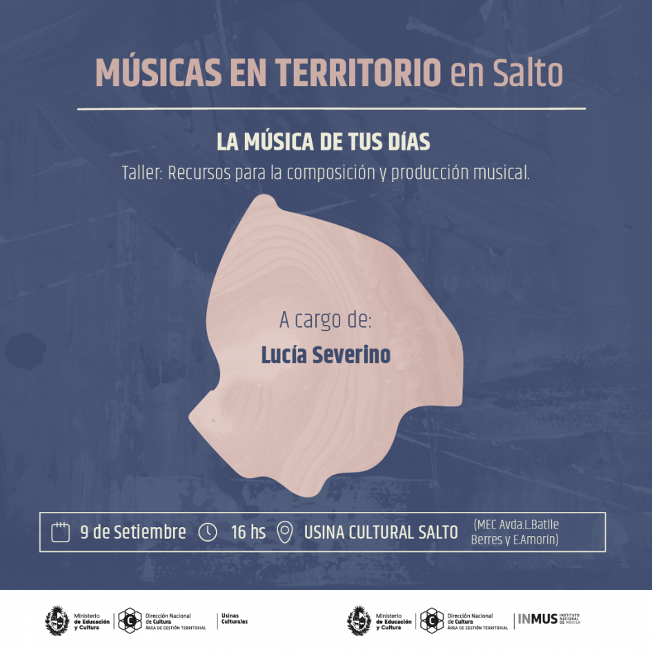 afiche convocatoria taller La música de tus días afiche convocatoria taller La música de tus días